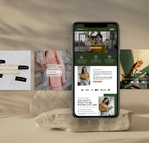 Grey Black Modern Digital Product  Mockup Shadow Instagram Post