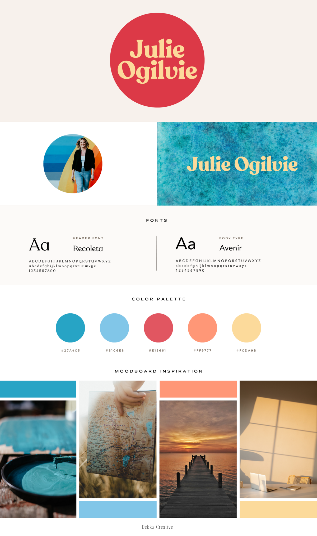 Julie Ogilvie Personal Brand