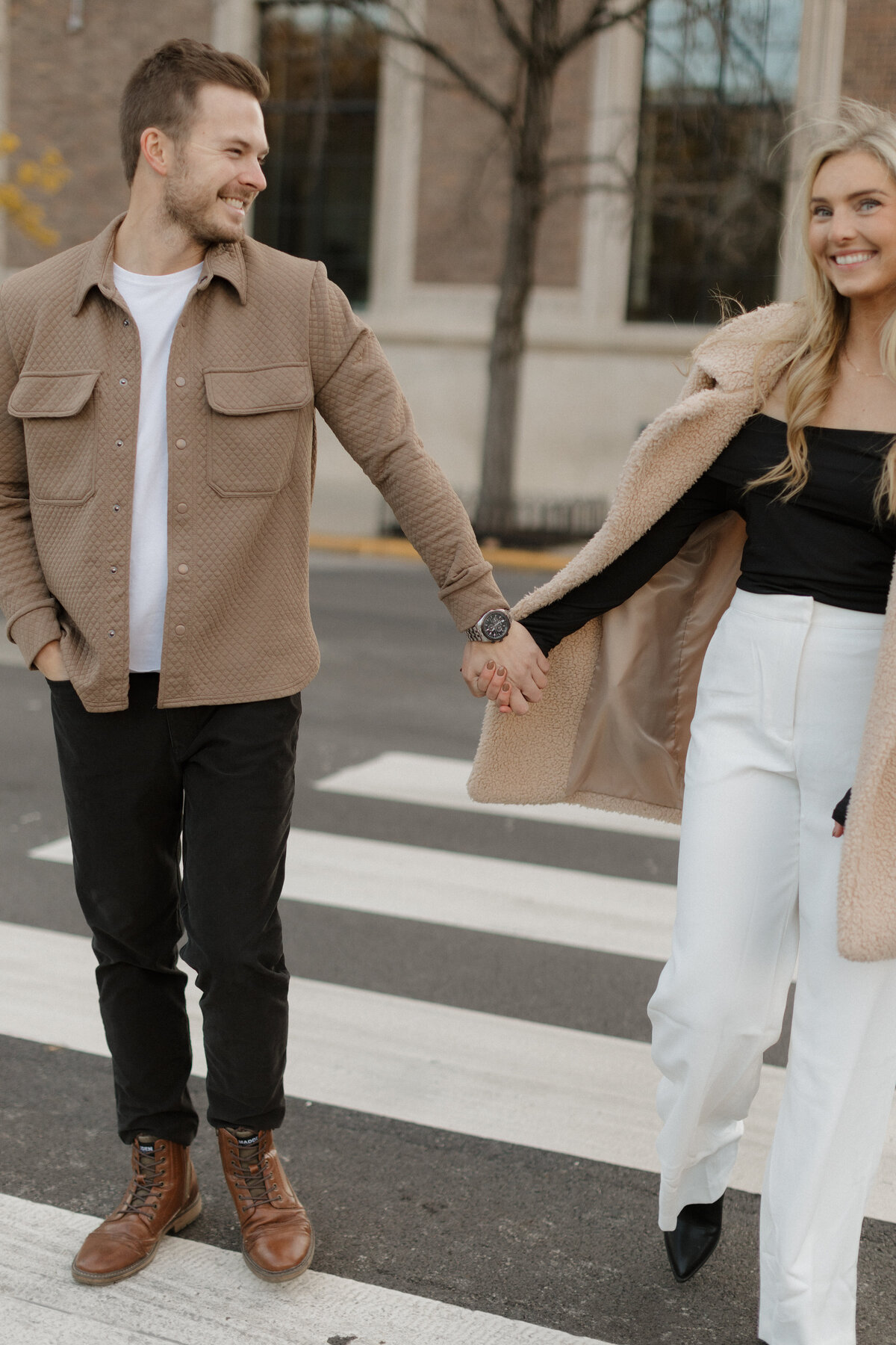Indianapolis engagement photographer detail candid moment