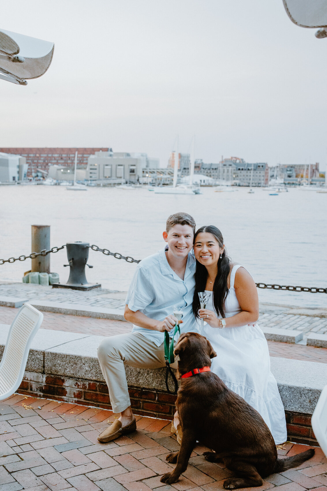 Boston Seaport Engagement Photos-New England Wedding Photographer-11207