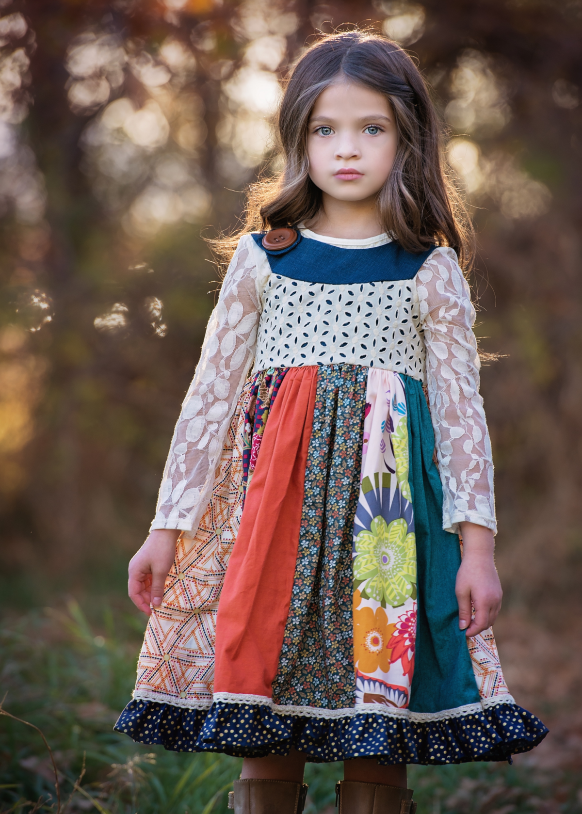 Persnickety Garden Party dress