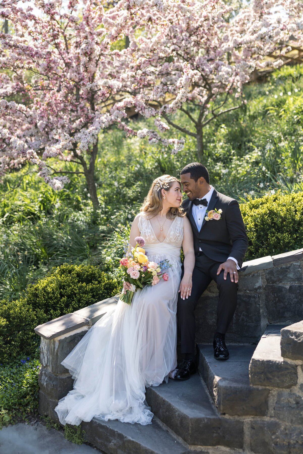 Villa Terrace Spring Wedding