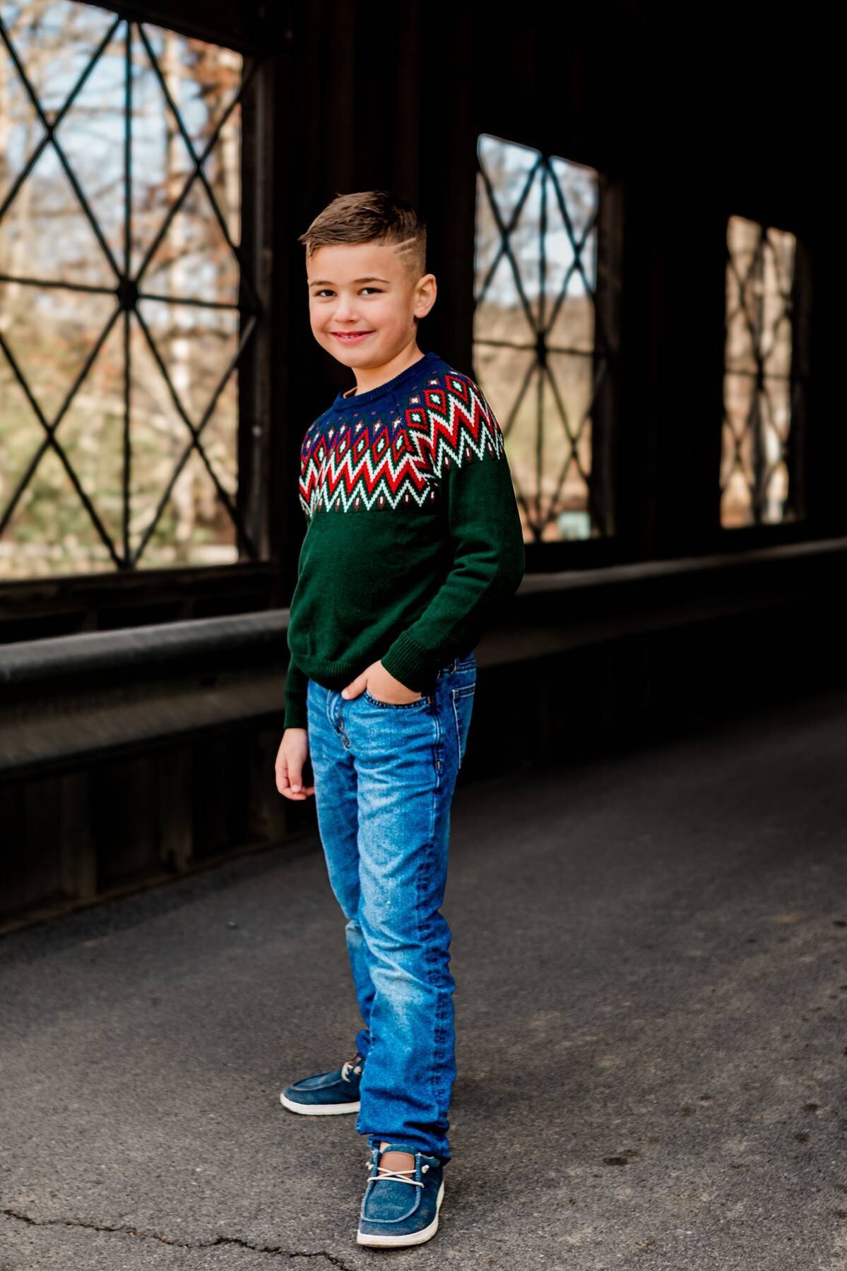 Young man in sweater