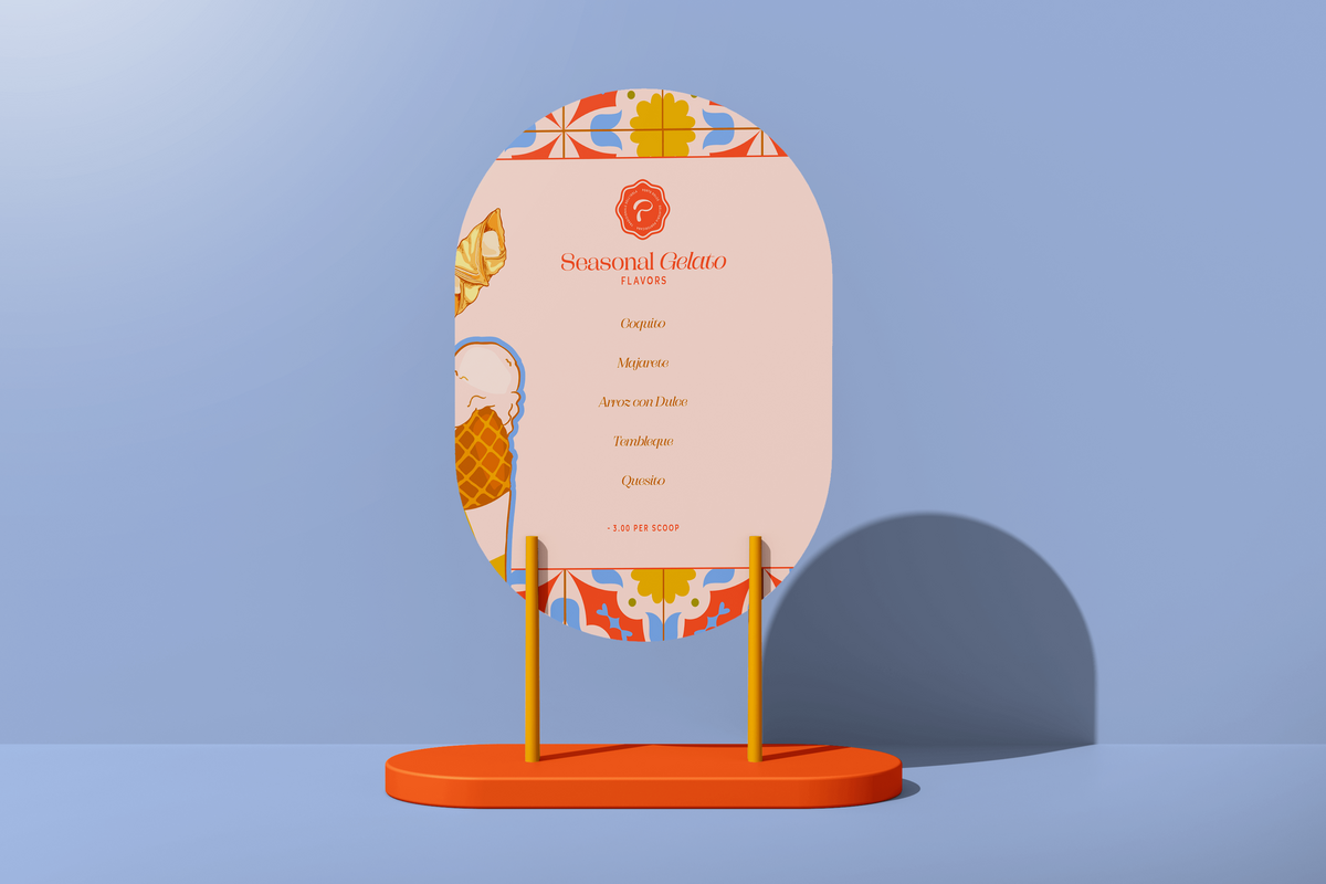 table menu Porto dolce