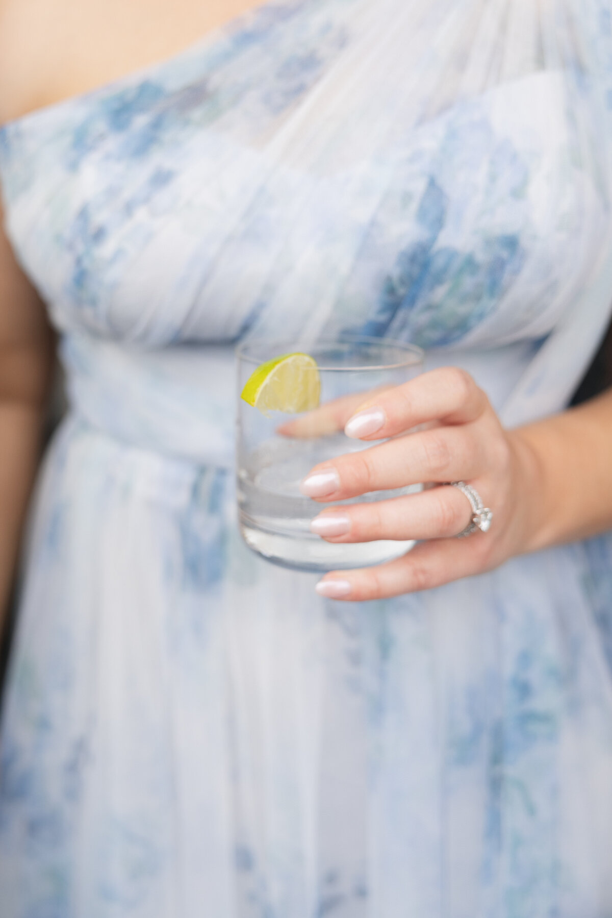 Signature cocktail at wedding