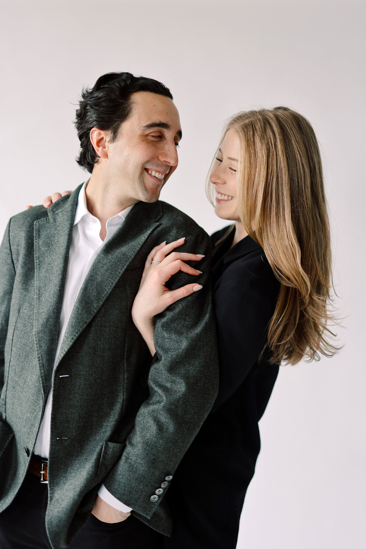 Studio Engagement Photography in DC 12