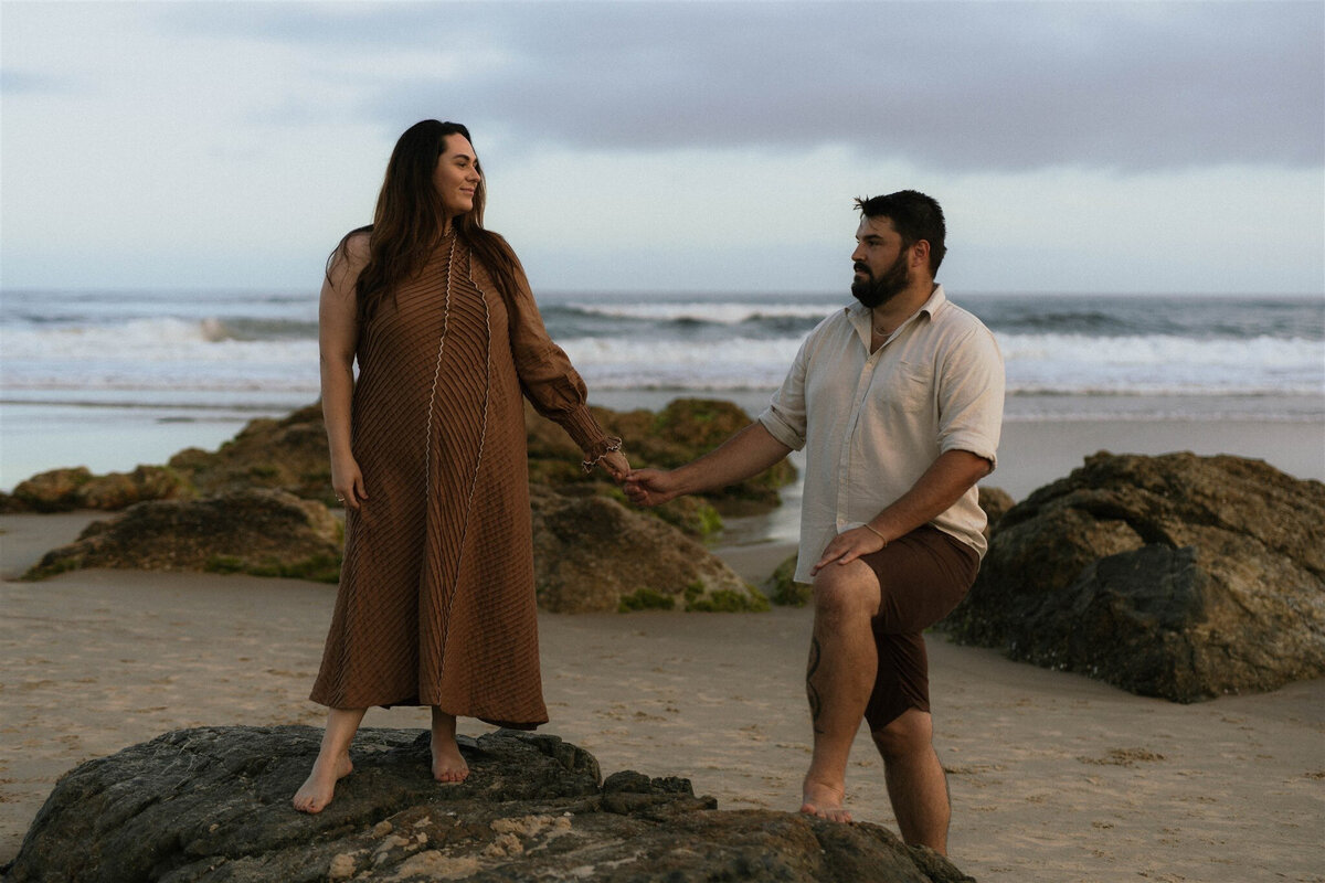 olivia rose photography couples shoot engagement shoot sunset ocean beach port macquarie forster taree newcastle nsw australia destination waves summer nostalgic poetic vintage raw authentic storytelling_-4