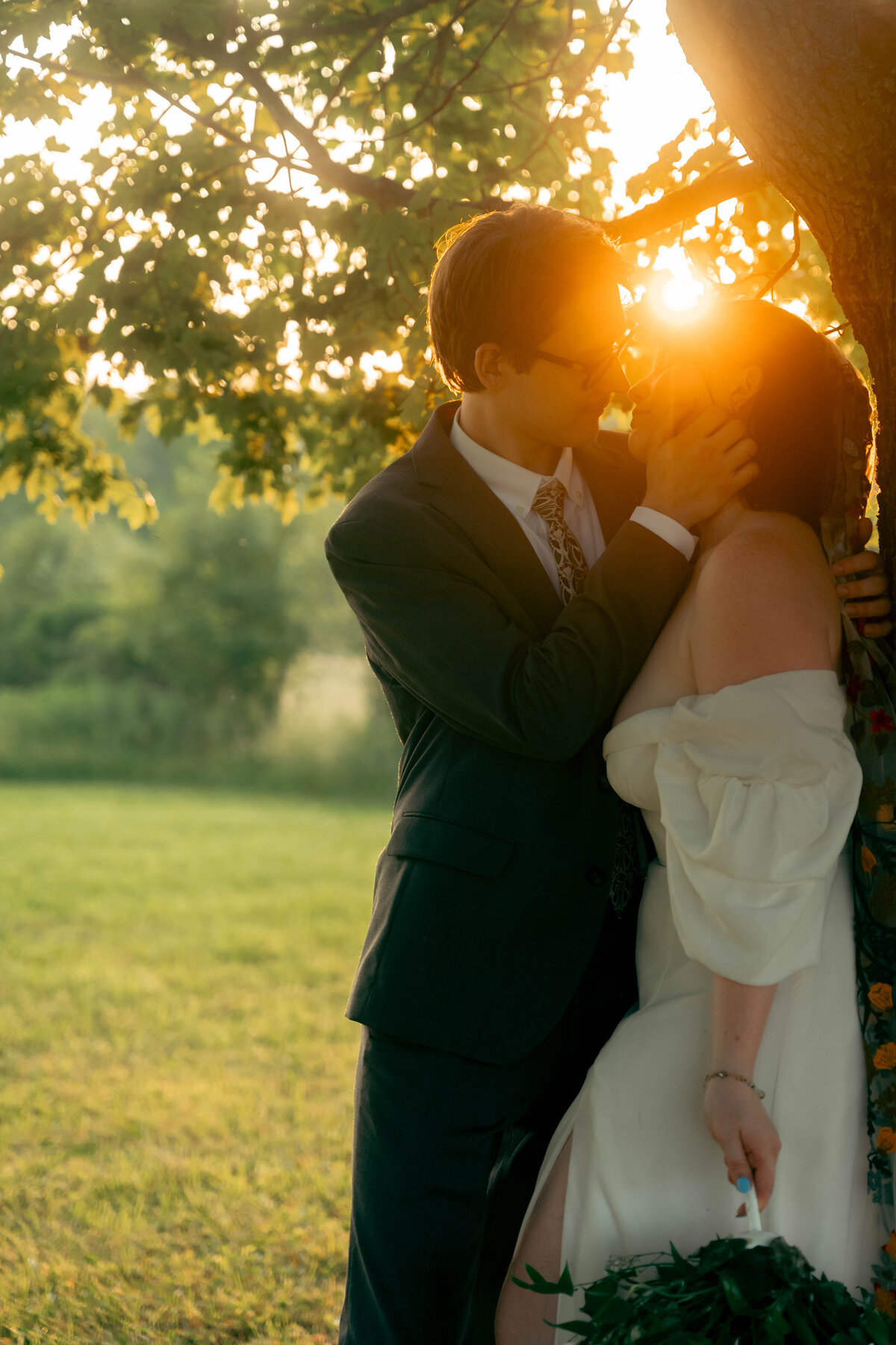 Romantic wedding photos