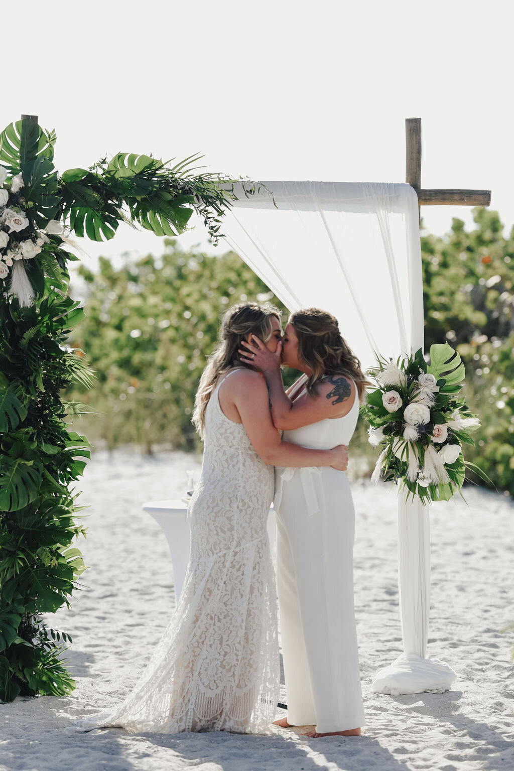 12 - Postcard Inn LGBTQ Destination Beach Wedding Ceremony - Tampa Bay Wedding Planner