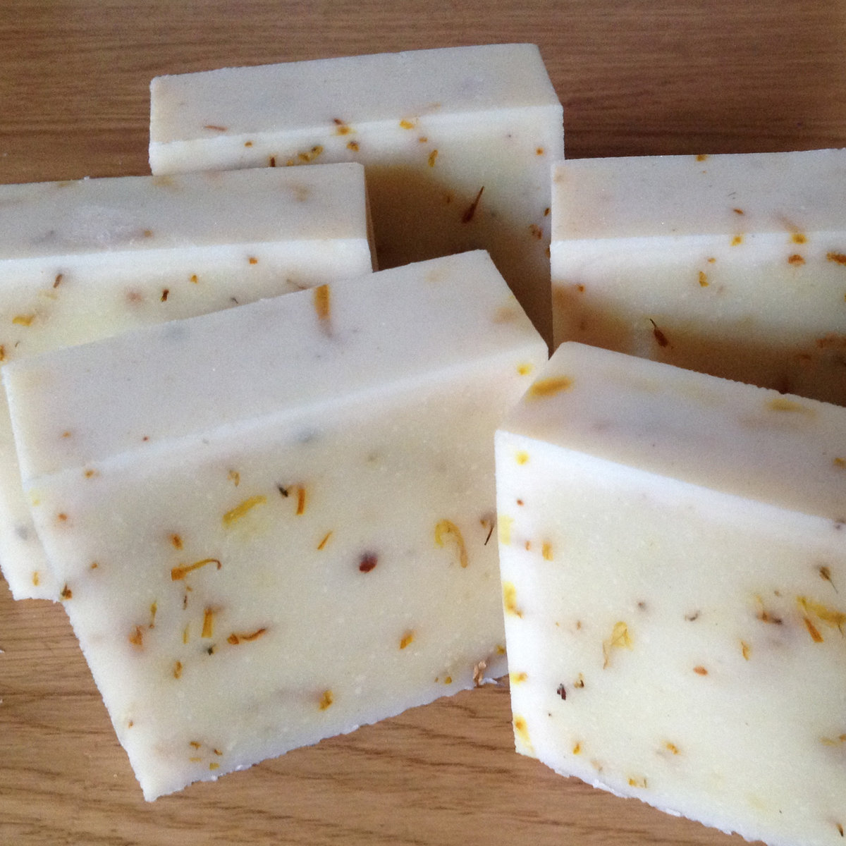 calendula cold process soap