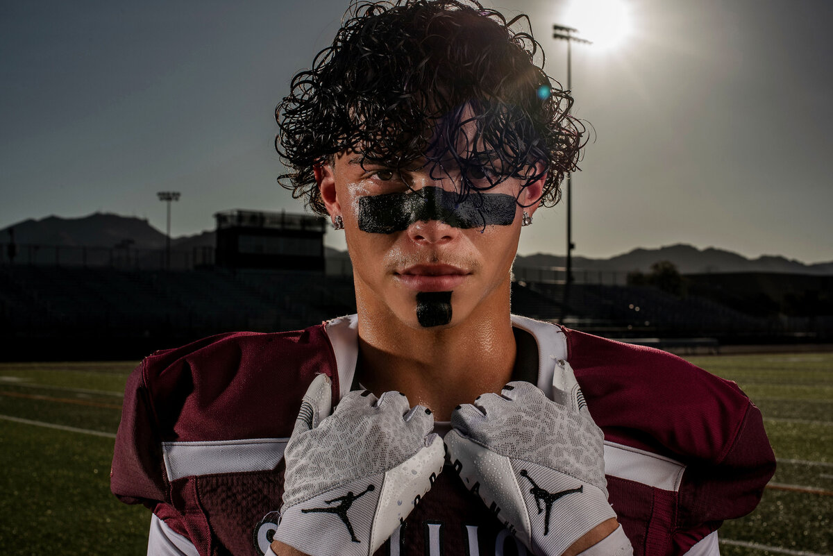 Phoenix Sports Portrait Photographer High School Football Ashley Durham Photography-27