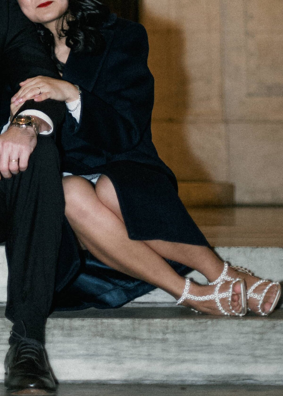 New York Public Library wedding, captured in photojournalistic style
