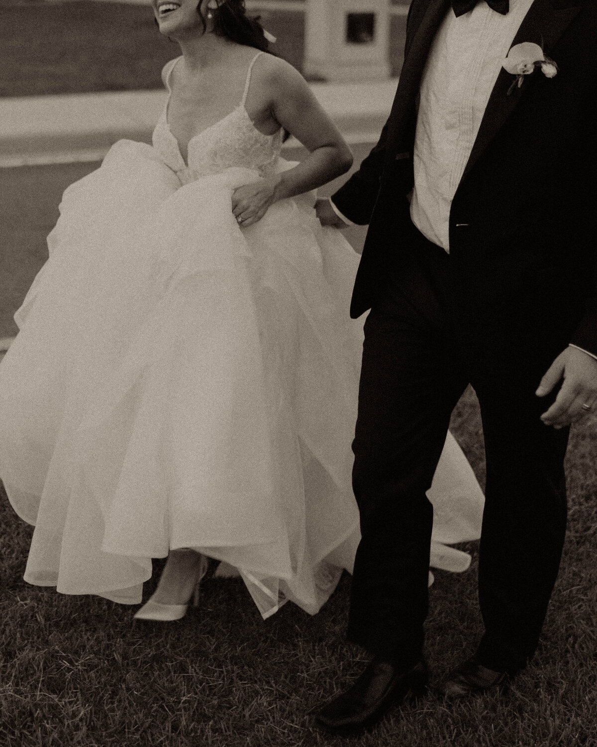 The treasury in Saint Augustine, Florida wedding portrait