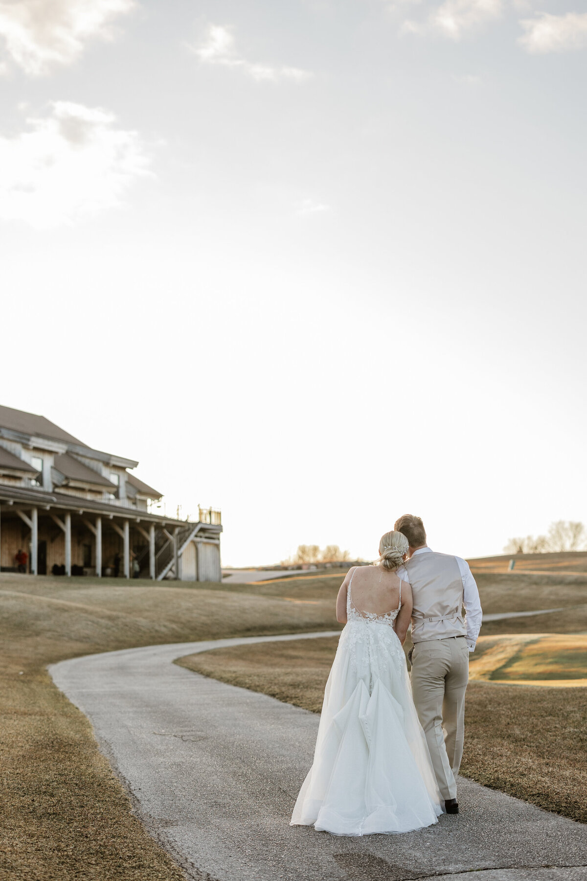 outdoor romantic wedding