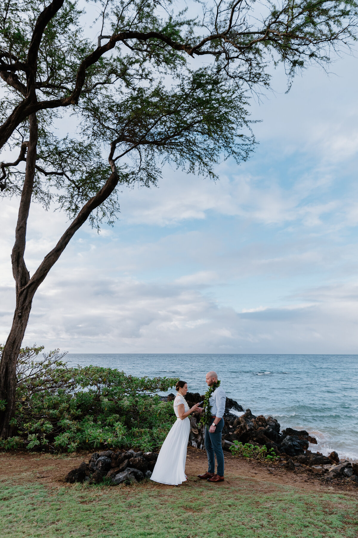 beach elopement