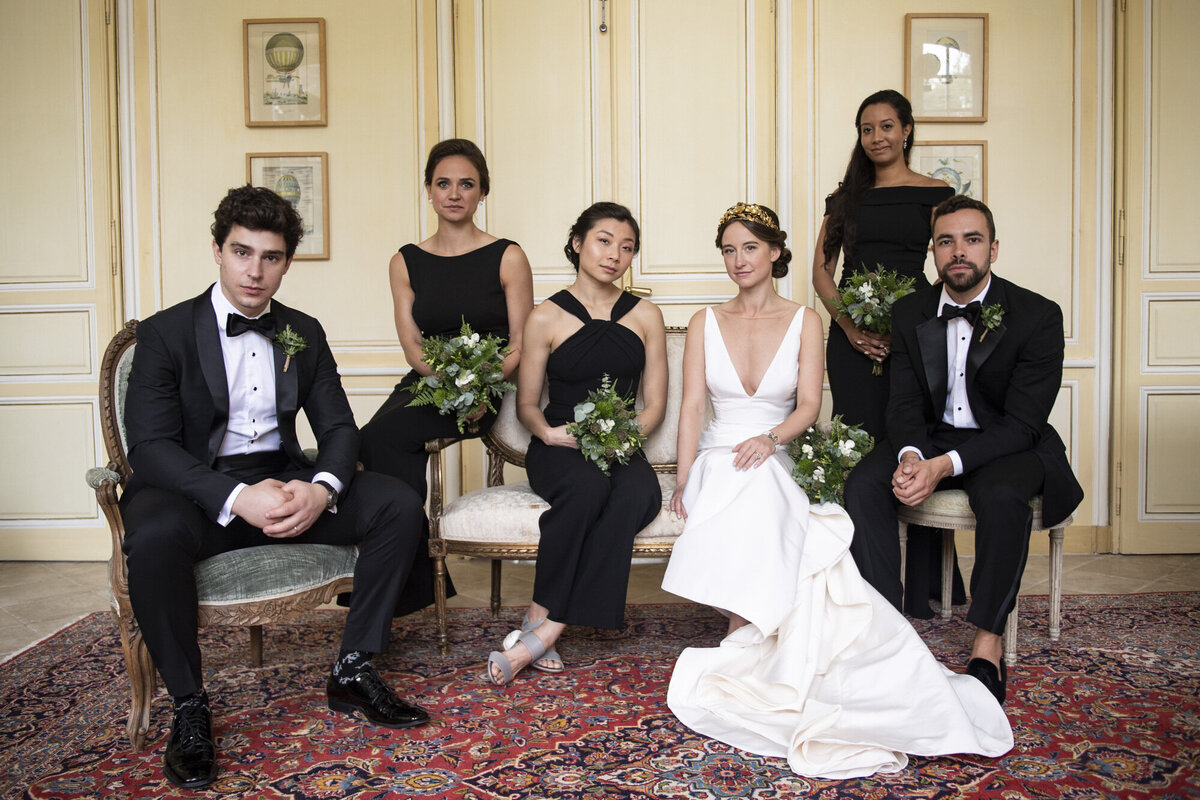 Wedding Hair Makeup Château in Normandy France