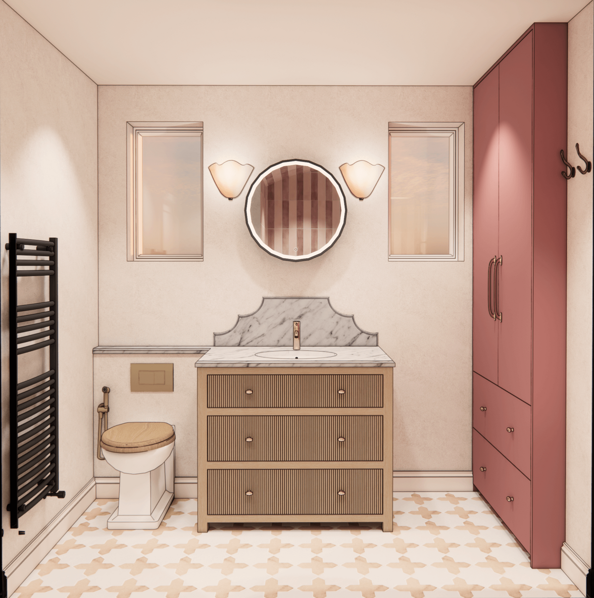 Rukmini Patel Radlett Bathroom Vanity