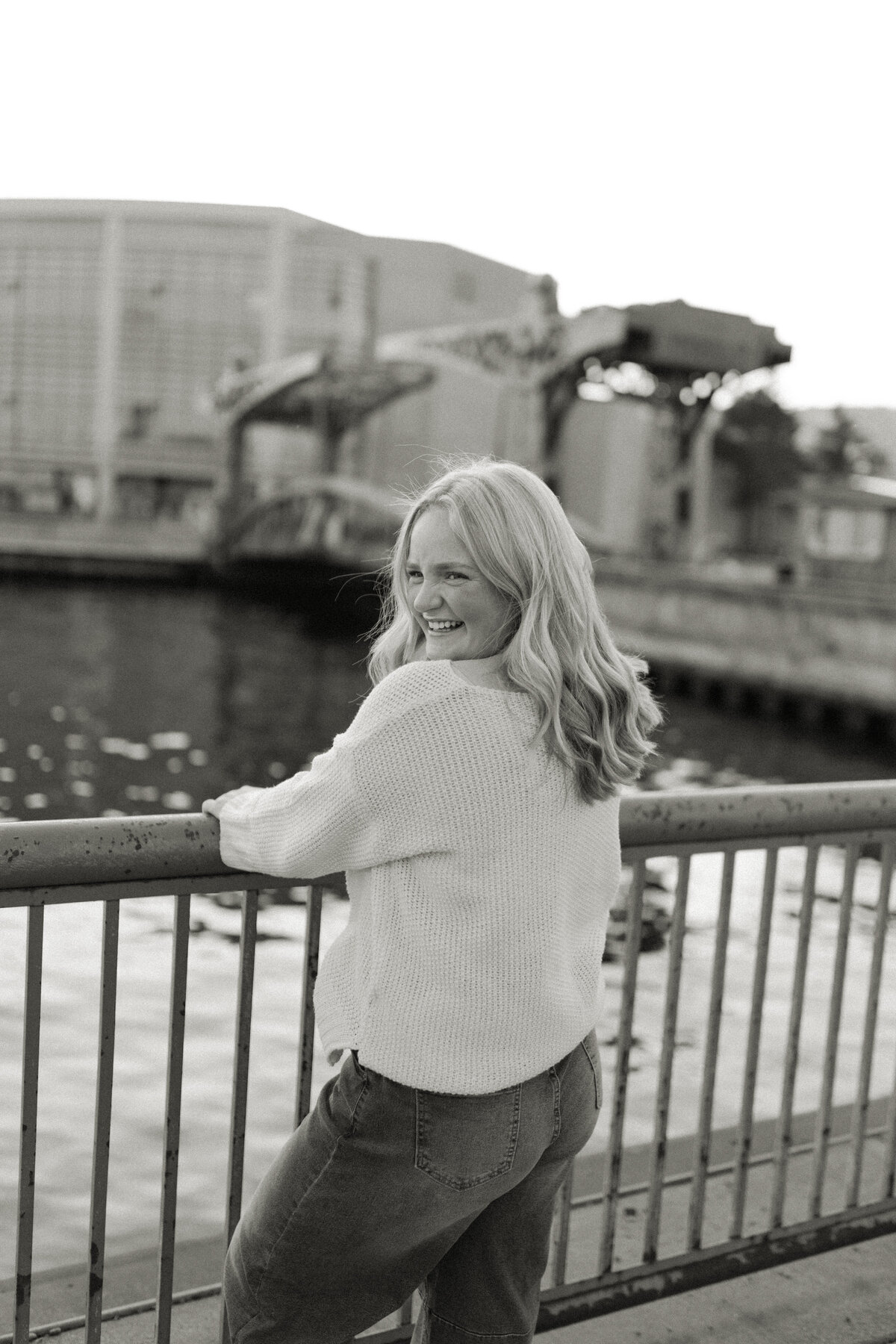 Duluth senior pictures at Canal Park, photographed by Emmie Verdell Photo.