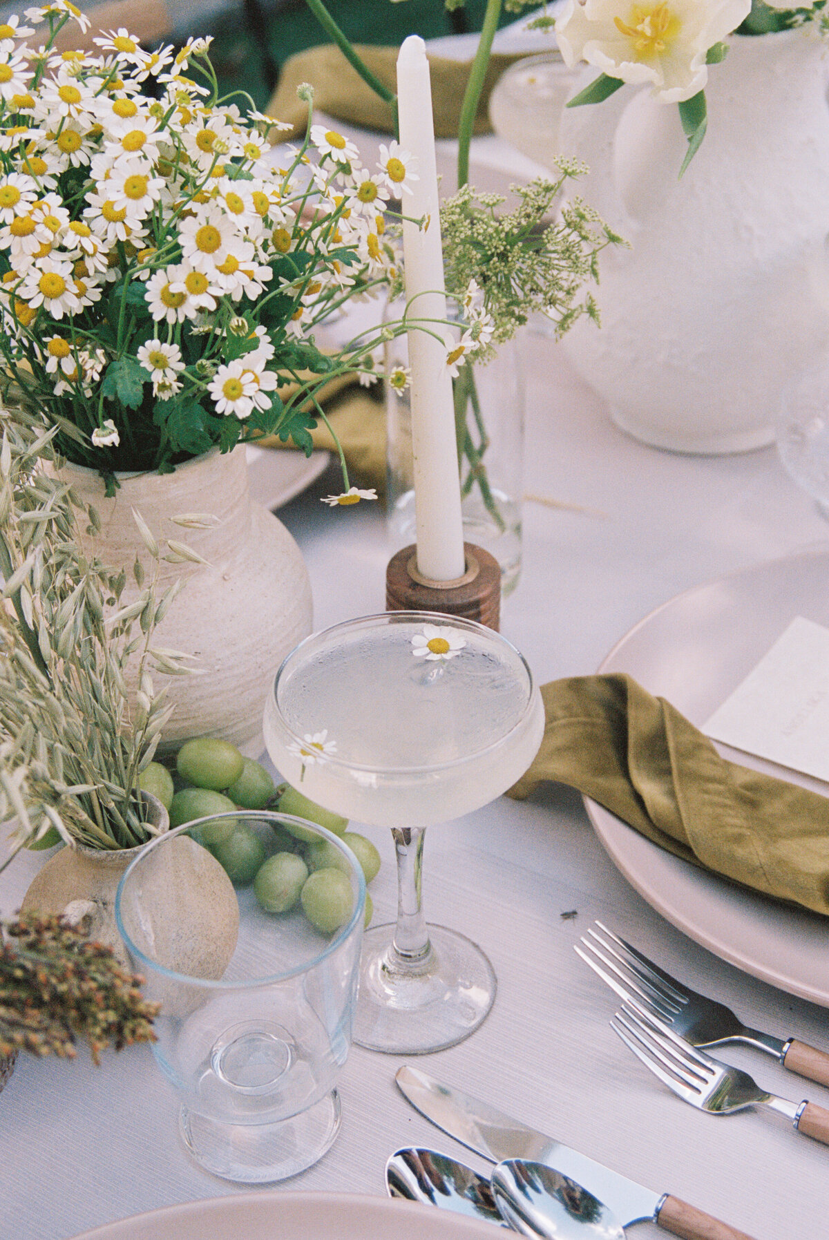 Film photo of a Tampa photographer capturing the beauty of wedding details.