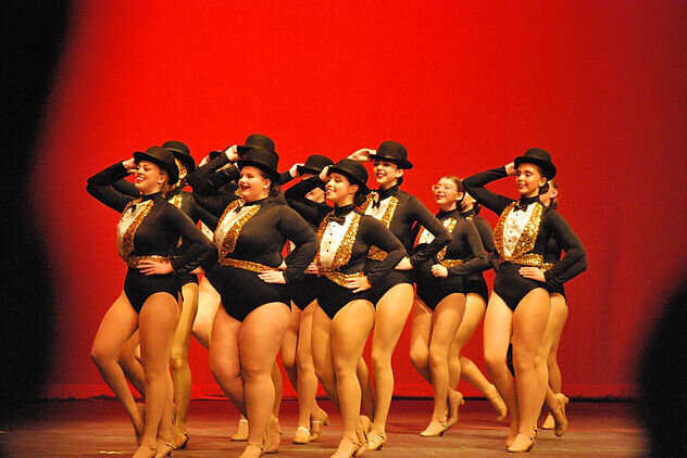 senior company dancers performing One at recital