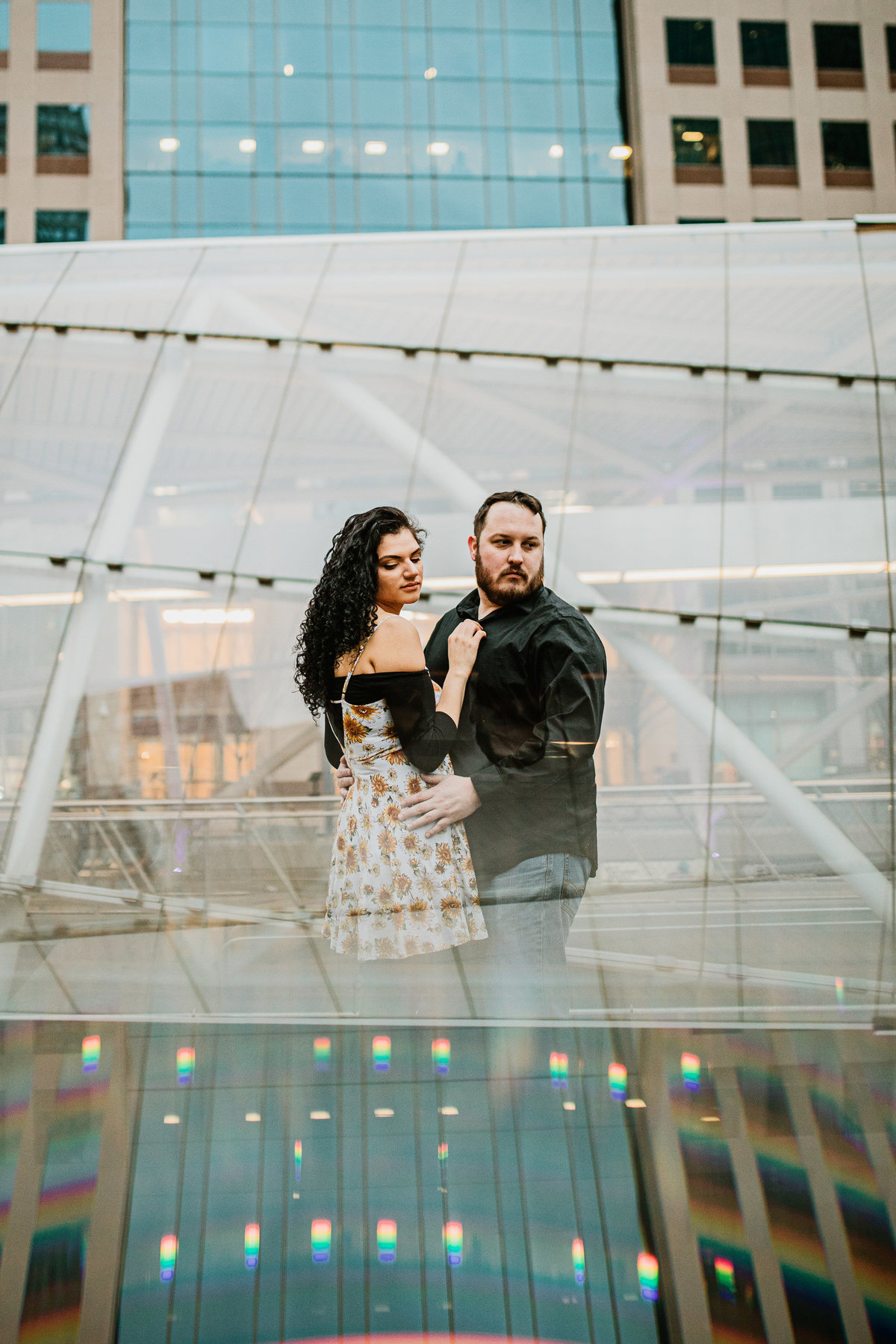 Downtown Pgh Engagement Photographer-5
