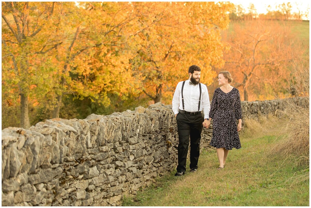 Engagement Photos at Shaker Village with Spectacular Fall Colors 022