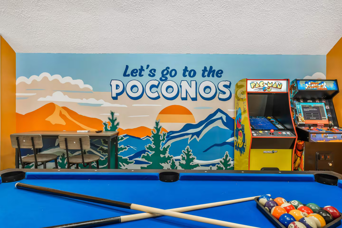 Poconos-Airbnb_Game-Room