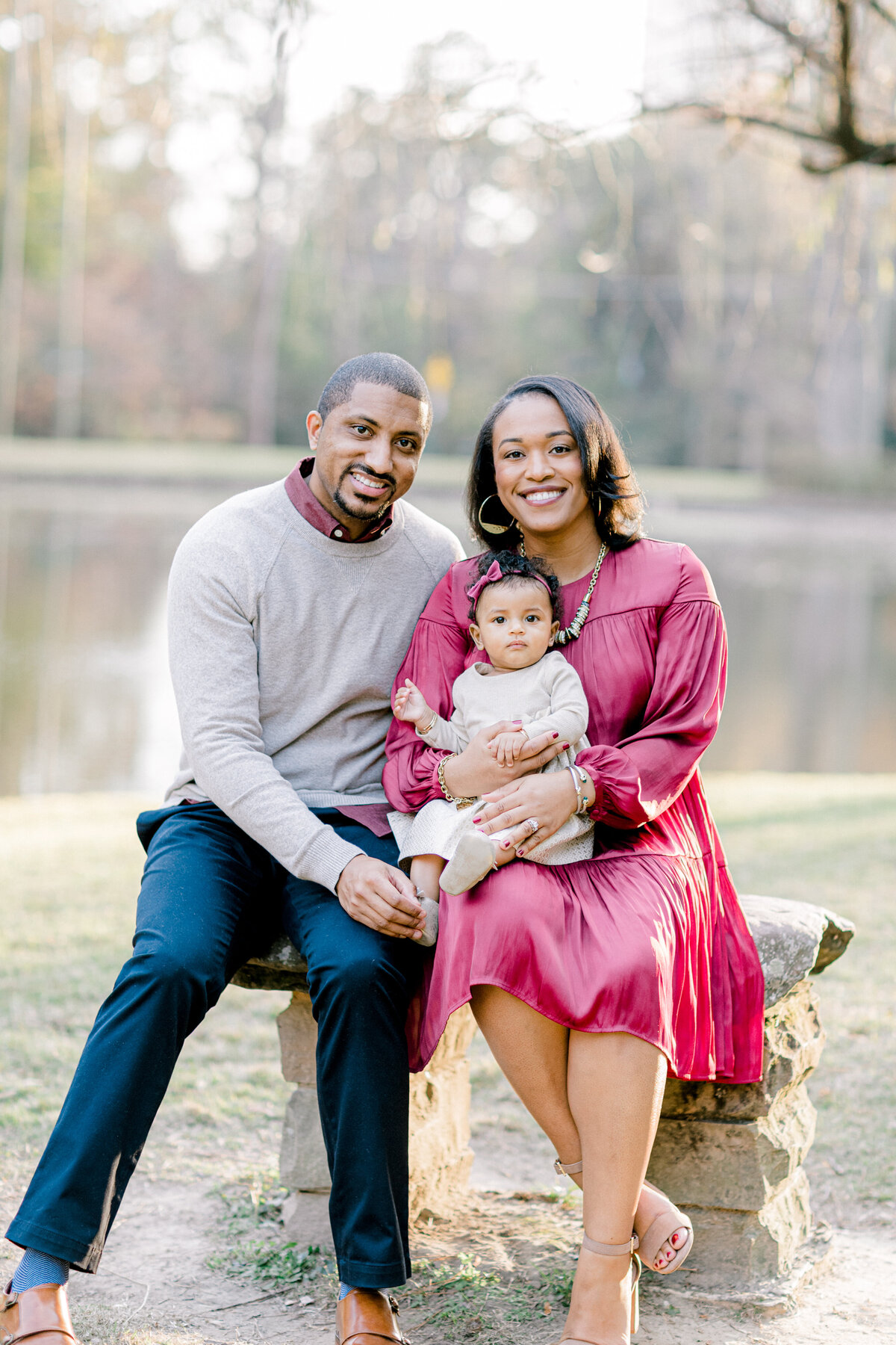 Atlanta Duck Pond family portraits