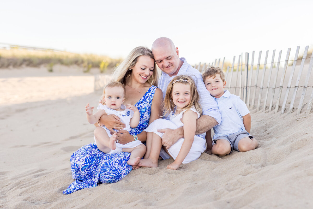 boston area beach family photos plum island