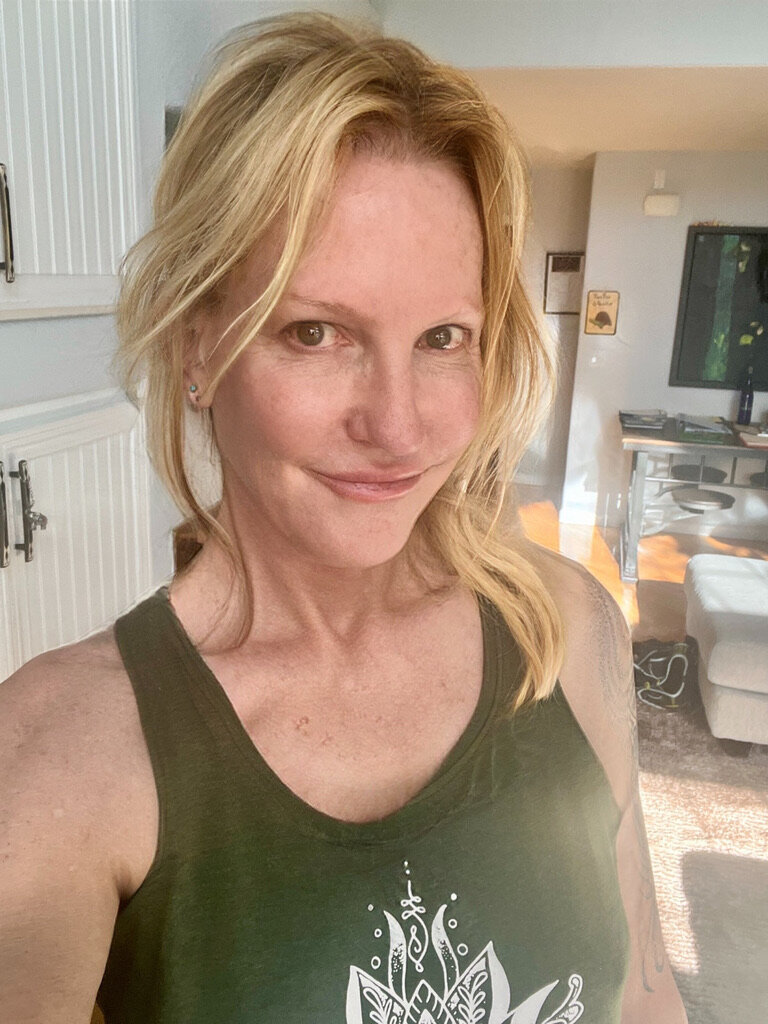 ME yoga at the office