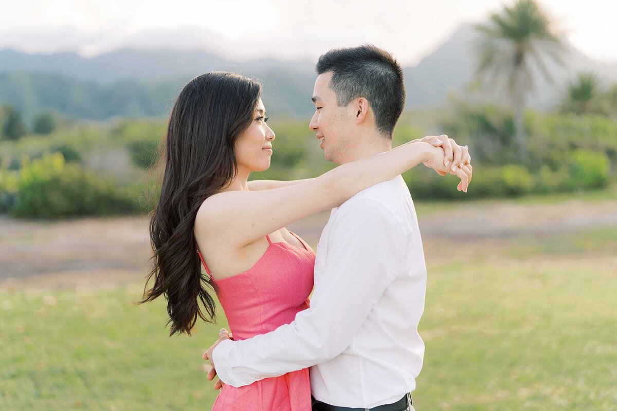 Kualoa Ranch Engagement Photographer Oahu Hawaii Karen Matthew-44-1