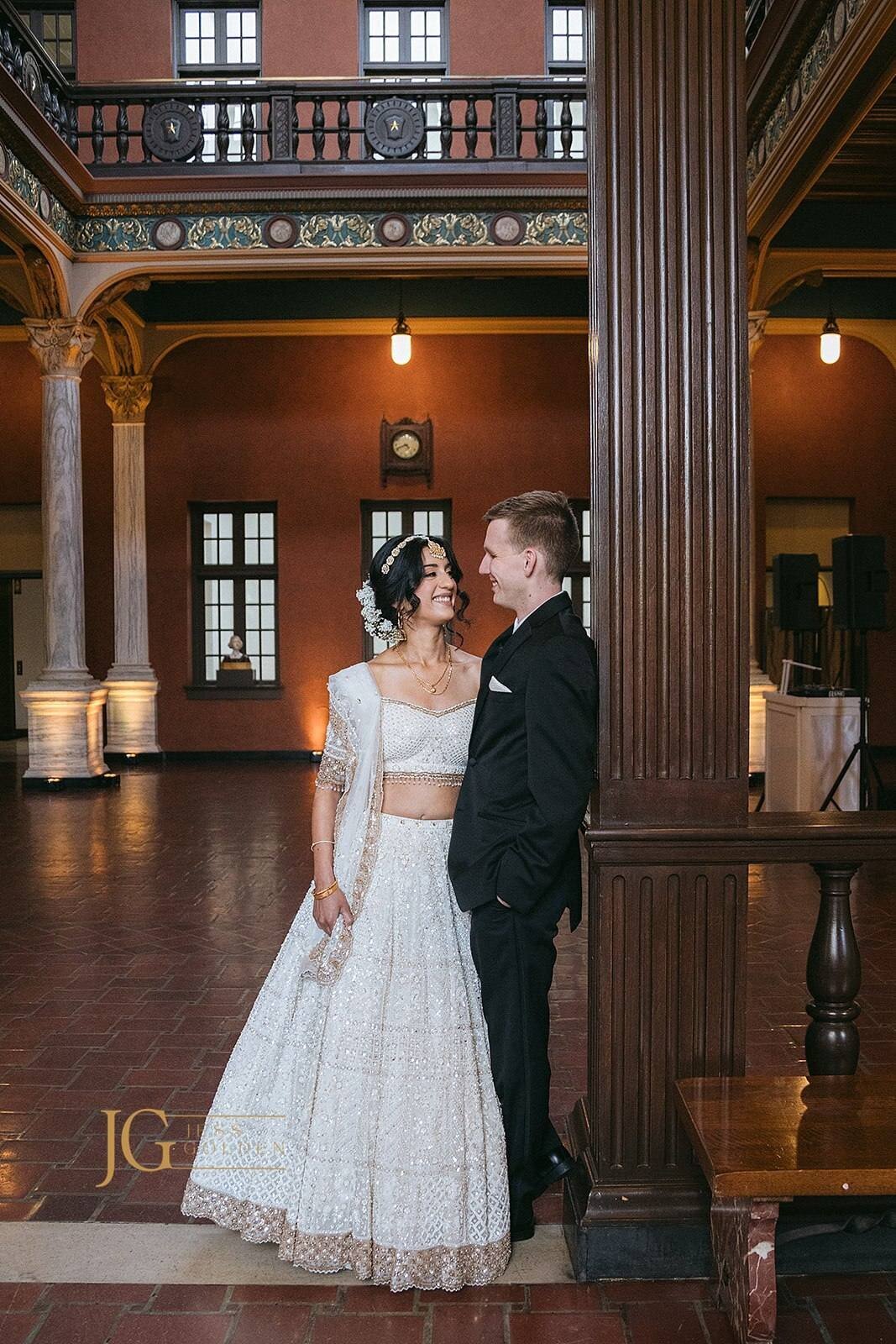 houston wedding planner - indian fusion library wedding - Lillie Jane Designs - Julia Ideson Library12