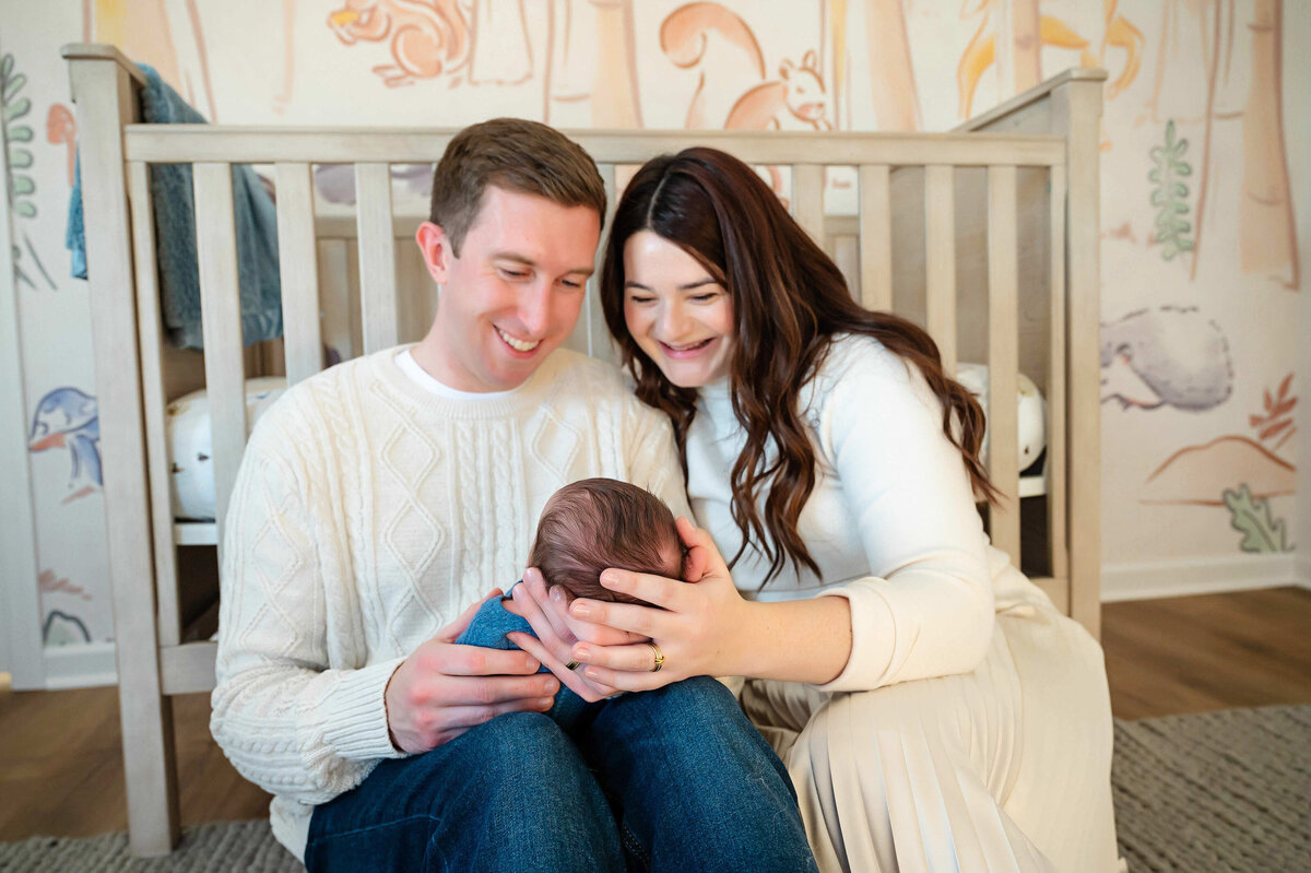 pittsburgh in home lifestlye newborn photographer