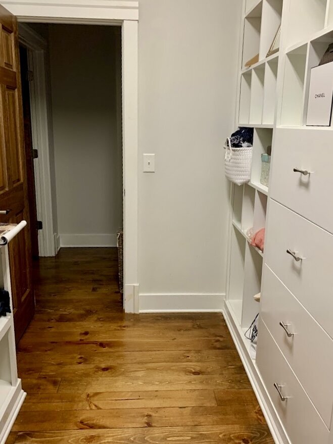 custom closet cabinet build and install