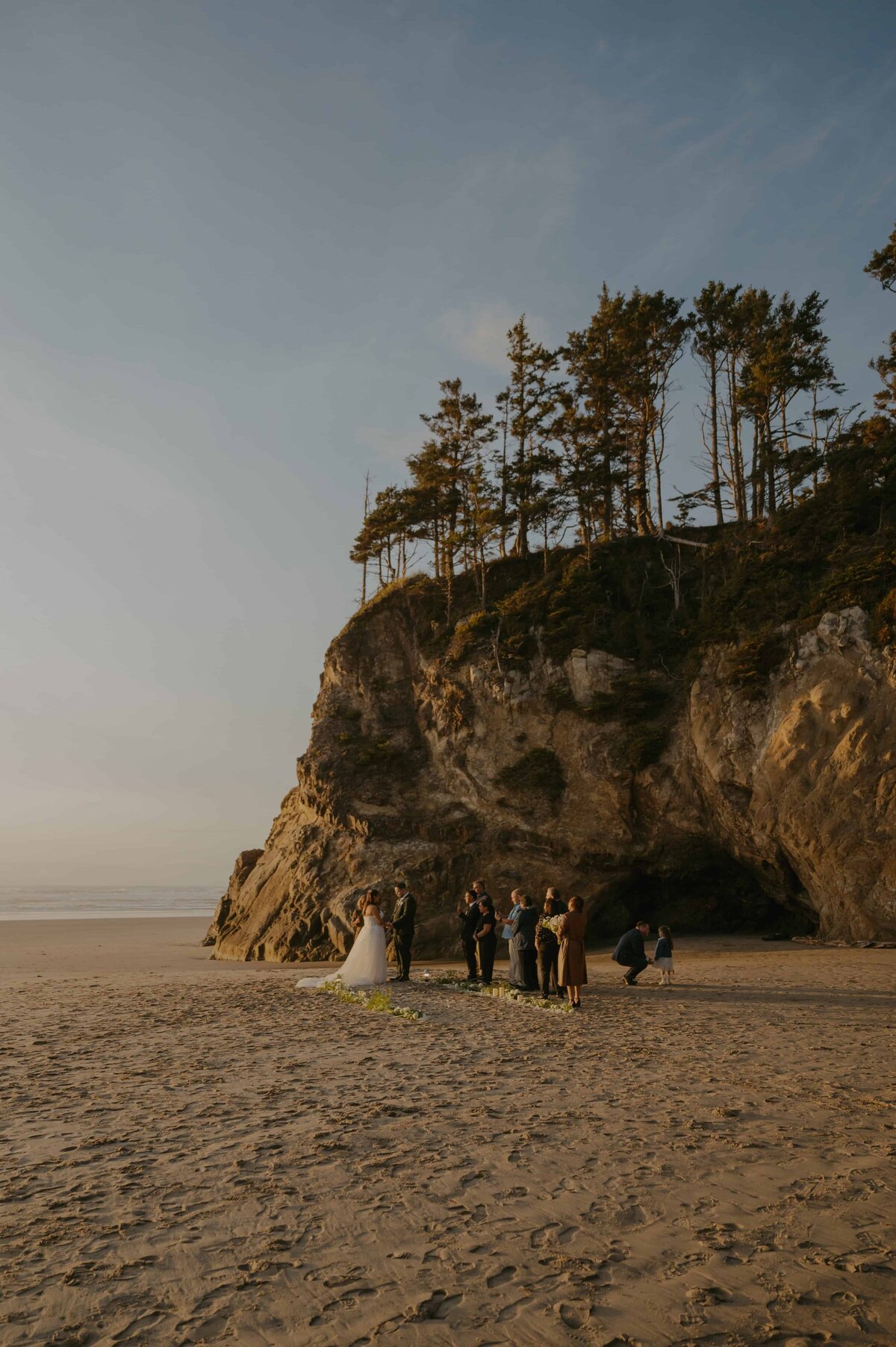 Elopement at Hup point on the oregon coast