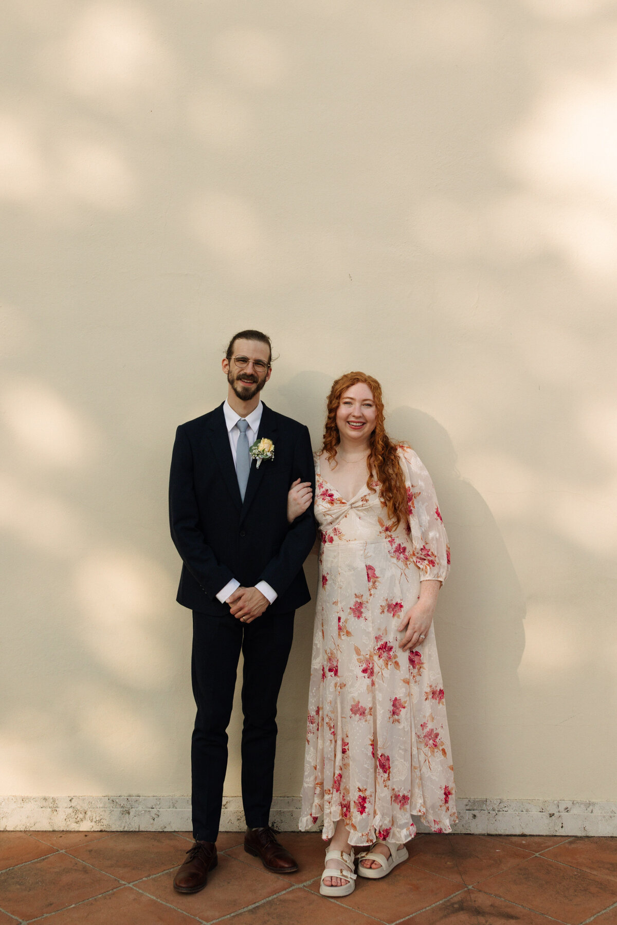 wedding guests at Villa La Selva