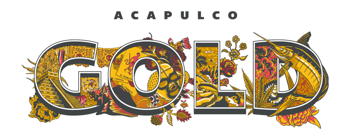 Acapulco Gold_Wordart_Transparent