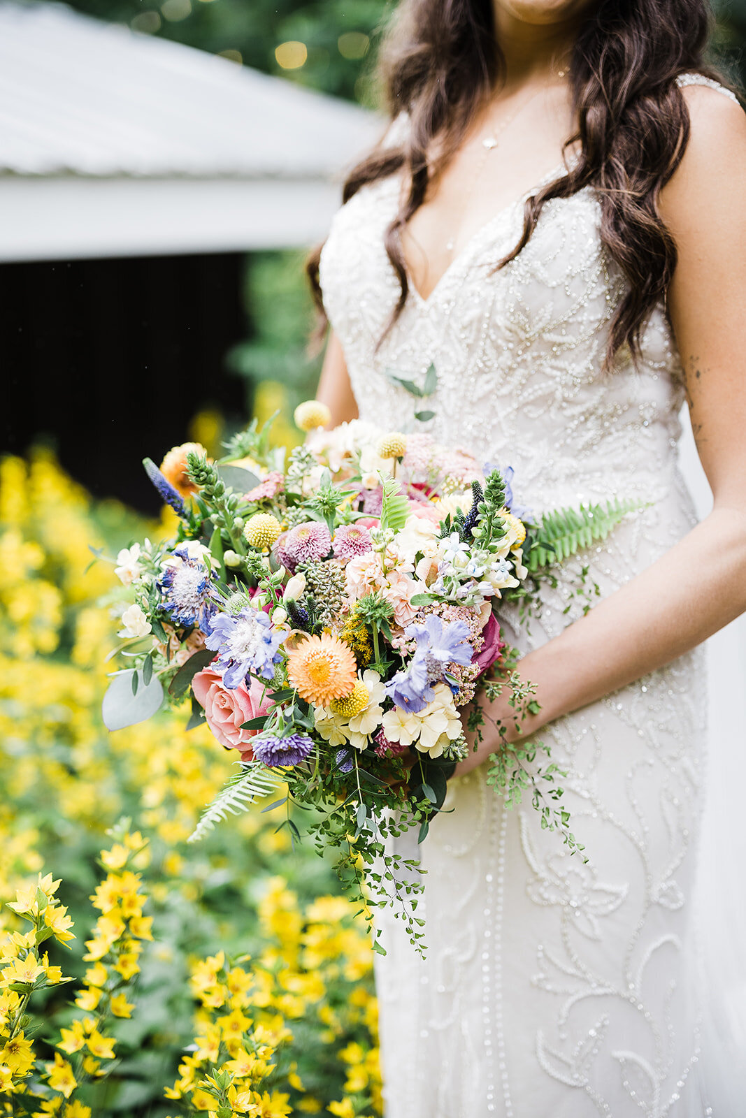 bridal bouquet for Sunwolf Squamish wedding  - Within the Flowers