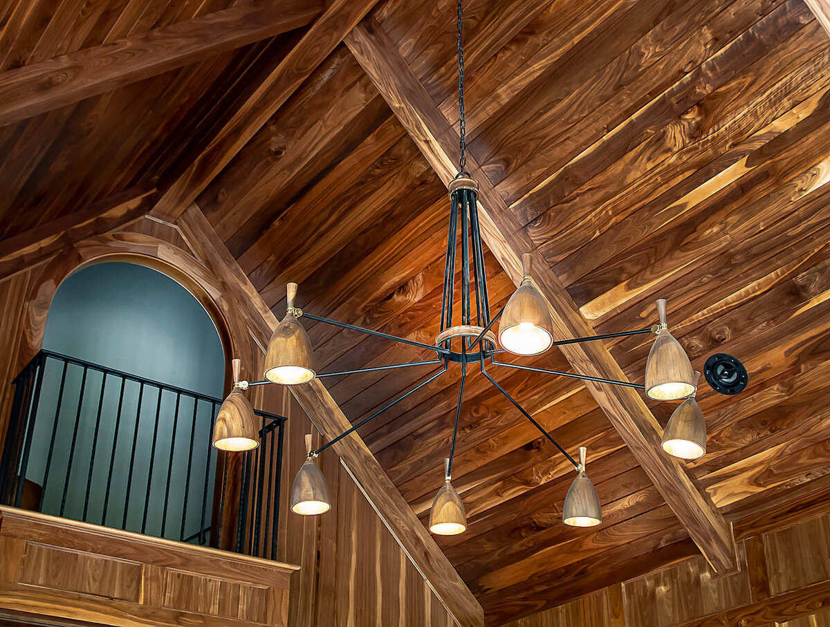 Wood Panel Ceiling and Lighting Design Inspiration