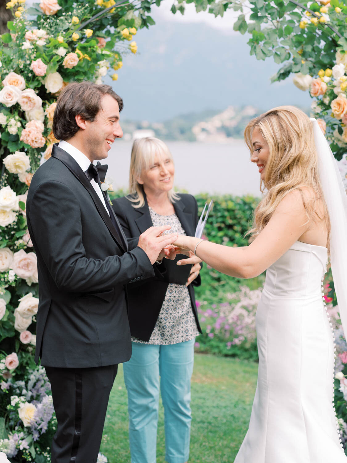 Wedding ceremony at Grand Hotel Tremezzo
