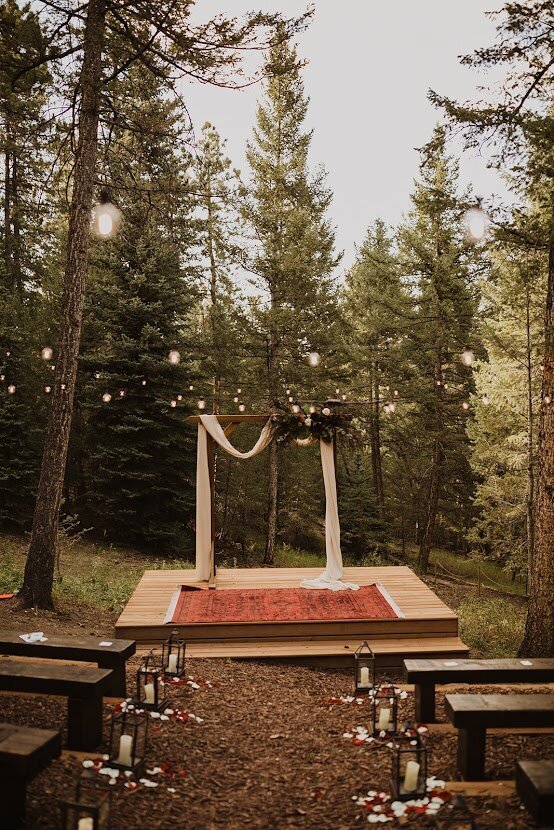 Colorado Forest Wedding Venue
