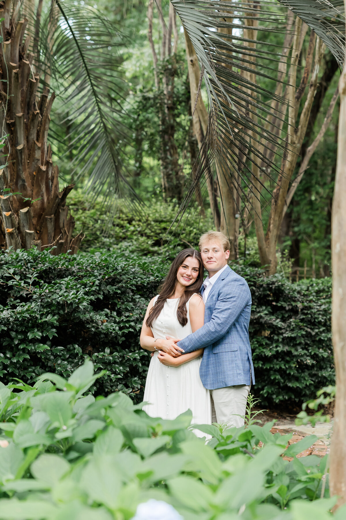engagement portrait at henry smith house