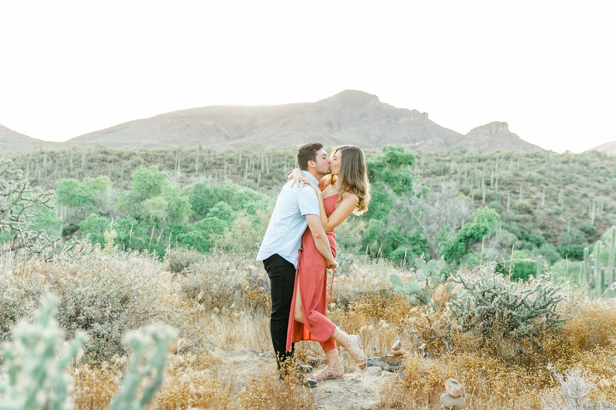 Karlie Colleen Photography - Arizona Desert Engagement - Brynne & Josh -181