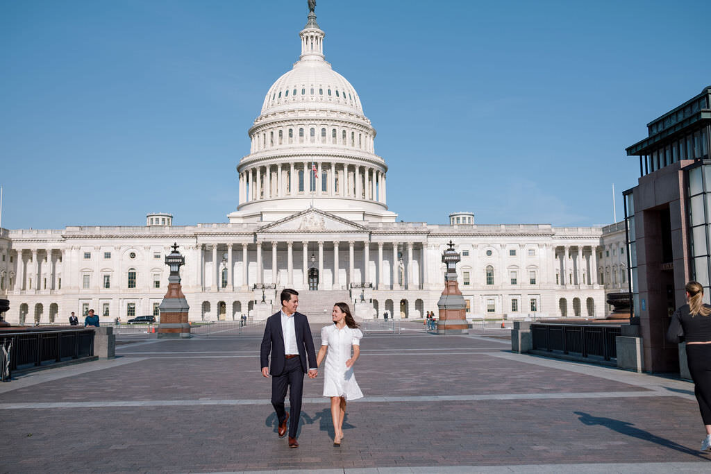 U.S. Capitol Building Engagement  C&A_DC_Couple-4958