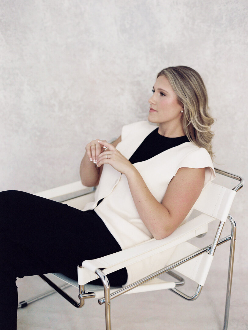 headshot brand session with film photography indianapolis1