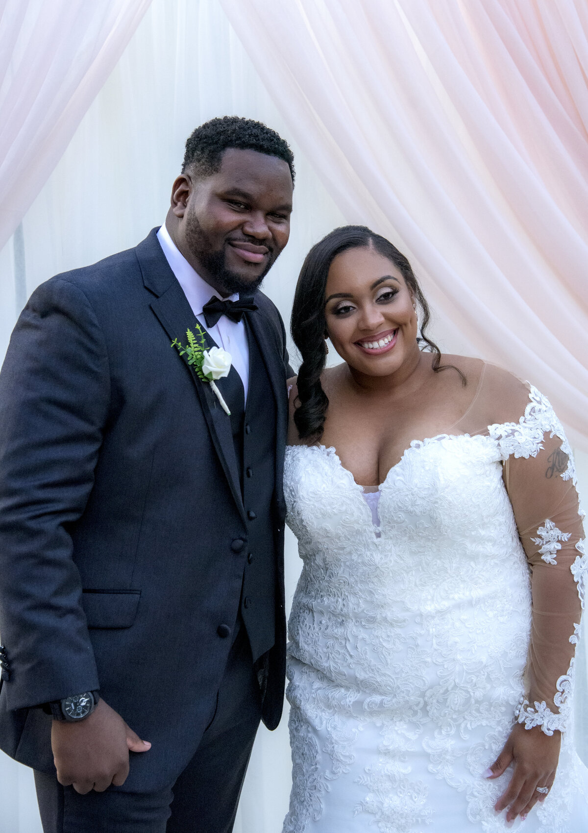 Wedding draping and pipe and drapes in Maryland