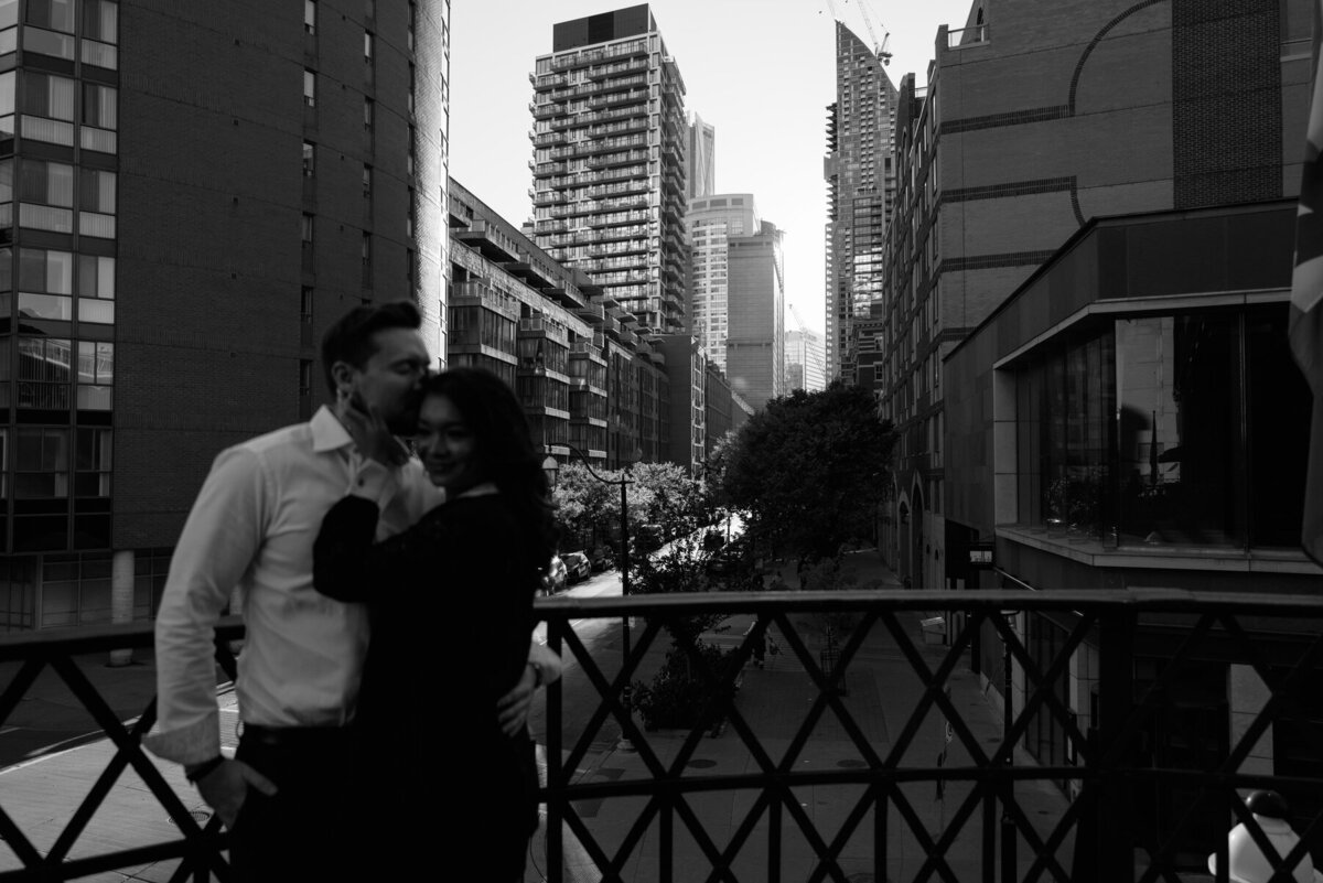 financialSt. Lawrence market engagement photos