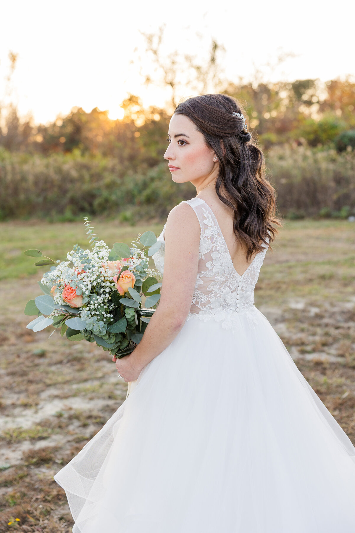 Bridal portraits in Raleigh NC