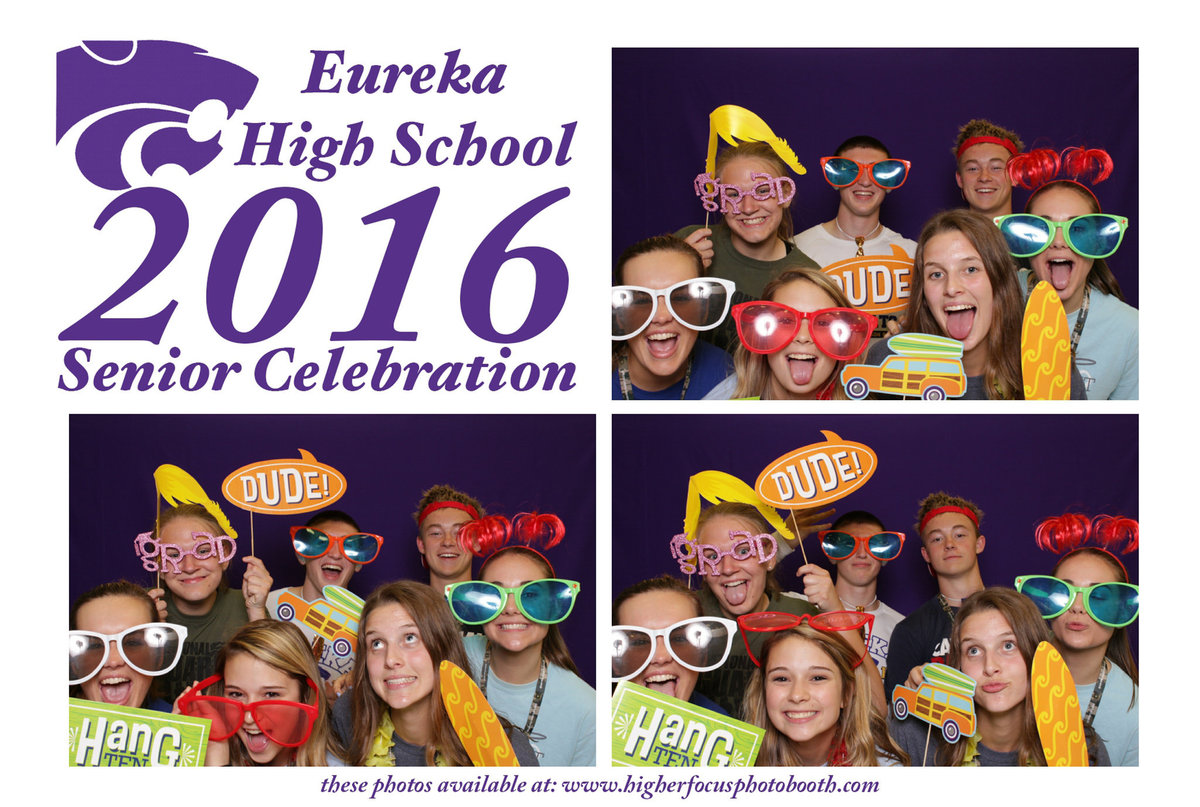 Eureka High School 2016 Celebration Photo Booth Pictures