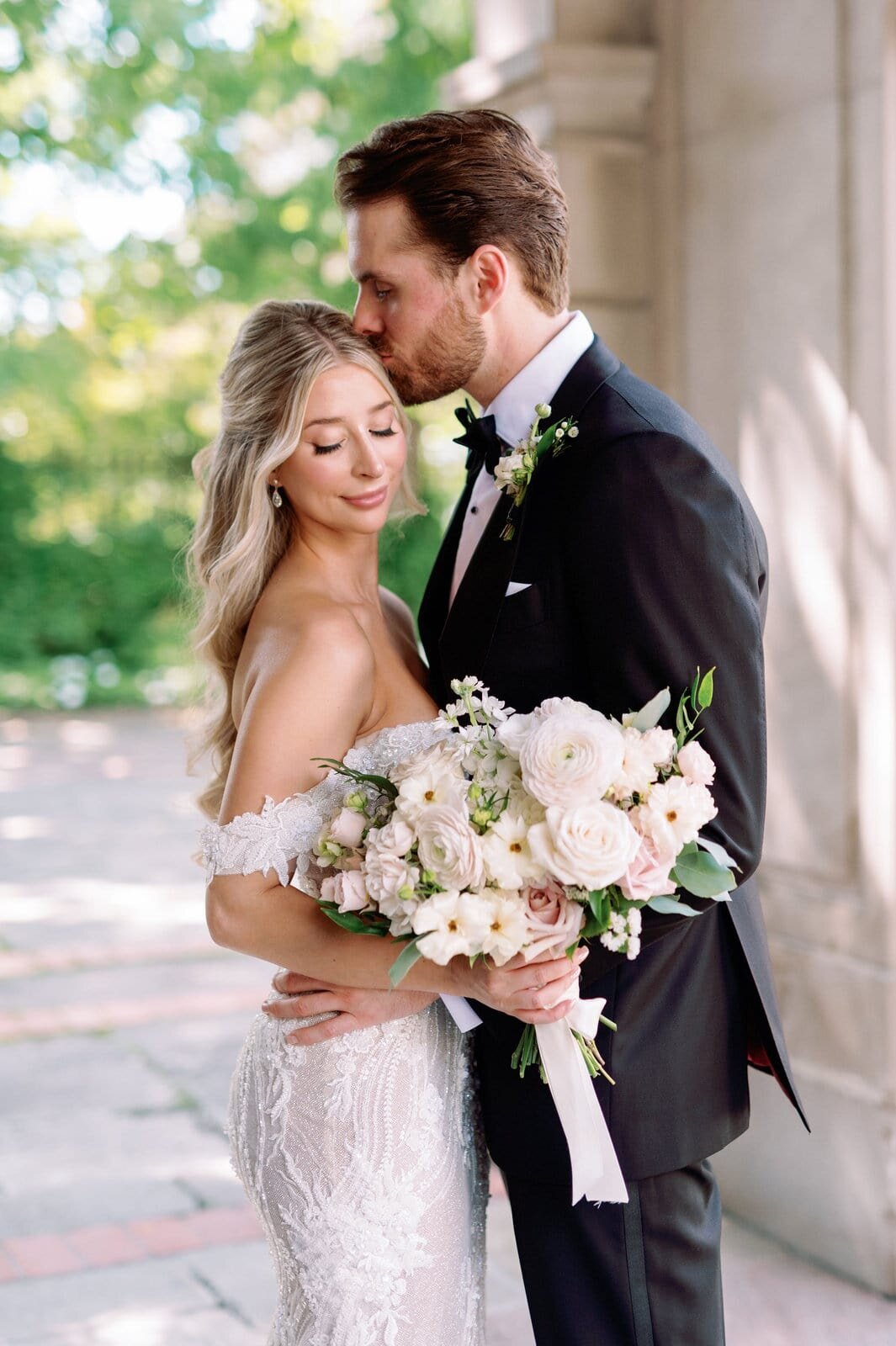 Bride and Groom Editorial Portraits at Graydon Hall Manor Toronto Wedding Photographer Jacqueline James Photography